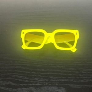 Womens yellow fashion sunglasses brand new